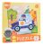 Magnetyczne Puzzle Pojazdy + Książeczka