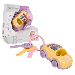   Zestaw Miękkich Kluczy i Brelok z Funkcją Świateł dla Najmłodszych