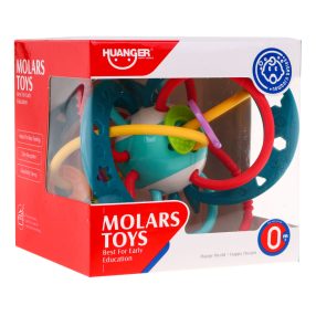   Sensoryczna grzechotka gryzak dla niemowląt "Planeta z Orbitami