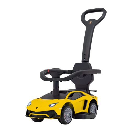 Lamborghini Aventador SV elektrisches Babyauto, Babytaxi mit Rollstuhl - Gelb