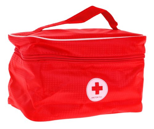 Drewniany zestaw Dentysty dla dzieci 3+ Akcesoria 32 el. Książeczki edukacyjne + Naklejki "Dzielny pacjent