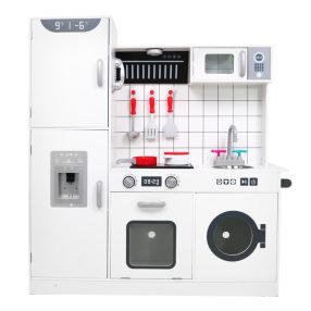 Mega Drewniana Kuchnia Z Efektami Światła I Dźwięku