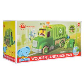 Drewniana Śmieciarka