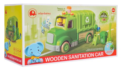 Drewniana Śmieciarka