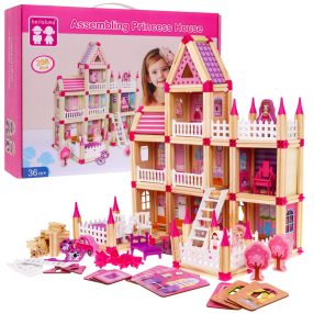Puzzlespiel Haus für Kinder 3+ - Spiel 