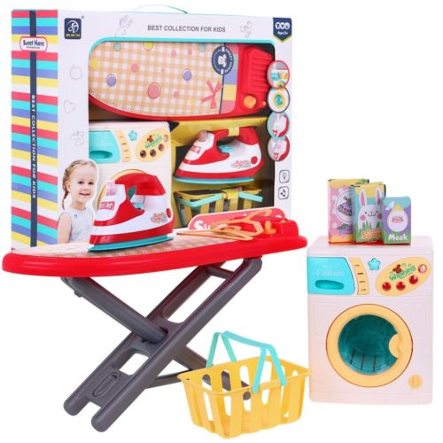 Zestaw Ogromna Pralka Deska Żelazko