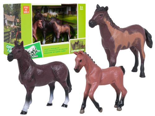 Zestaw Figurek Koni do Zabawy