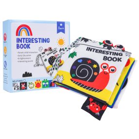 MEGA Sensoryczna Książeczka Dla Najmłodszych