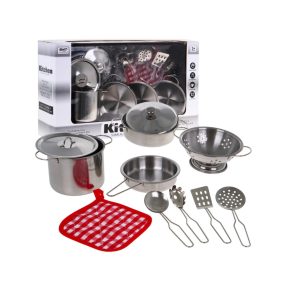   Utensilienset aus Metall für Kinder ab 3 Jahren - Spielzeug 