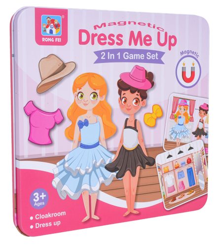 Metalowy Zestaw Dla Małej Stylistki 2w1