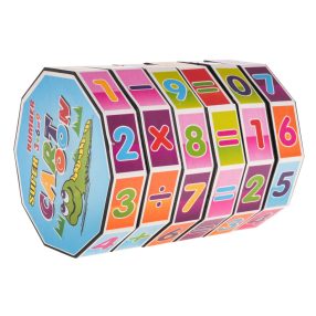   Walec Matematyczny dla dzieci 3+ Zabawka edukacyjna + Żywe kolory + Kompaktowe wymiary