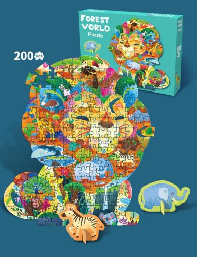 Zestaw Puzzli 200el. Safari