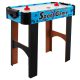 Cymbergaj dla dzieci Air Hockey Niebieski + Stół z płyty MDF + Dmuchawy powietrzne + Grzybki Krążki