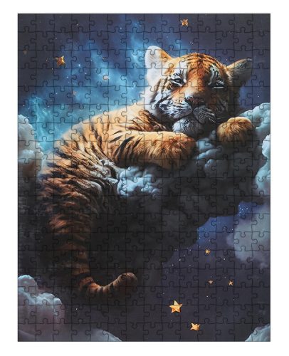 Zestaw Puzzli 300el. Tygrysek