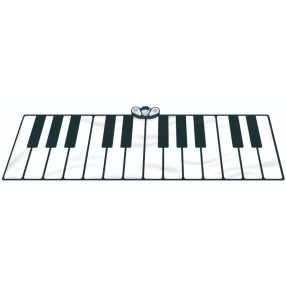   Duża Mata muzyczna dla dzieci 3+ Keyboard XXL 260x74cm + Tryb nagrywania + Kabel MP3