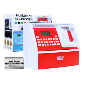 Interaktive Geldautomatenbank 3+ (Rot) - Spiel 