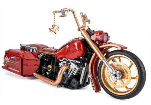 Klocki Motocykl 2111el. Czerwony