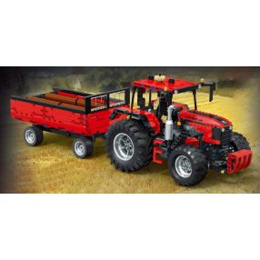 Zestaw Klocków Traktor z Przyczepą 1284el.