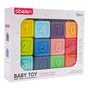 Zestaw Gumowych Klocków Działania Matematyczne