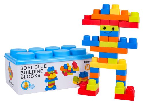 Zestaw Miękkich Klocków 32el.