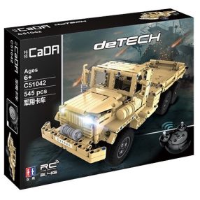 Klocki R/C Autko Ciężarówka Wojskowa EE