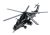 Klocki techniczne CaDA 989 el. Zdalnie sterowany Helikopter WZ-10 śmigłowiec bojowy