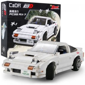   Klocki techniczne CaDA Initial D 1552 el. Autko FC35 RX-7 dla dzieci 8+