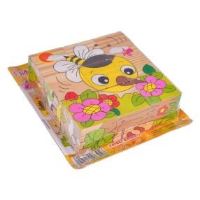 Klocki Drewniane Dla Najmłodszych Edycja Owady