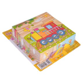 Klocki Drewniane Dla Najmłodszych Edycja Pojazdy