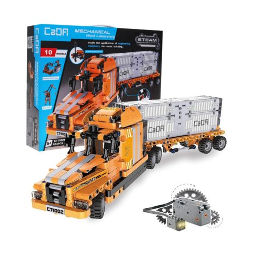 CADA Bricks Port Engineering 634 - ferngesteuertes Puzzle-Auto
