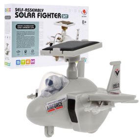   Robot solarny Myśliwiec dla dzieci 8+ Zabawka DIY do złożenia + Silnik + Panel solarny