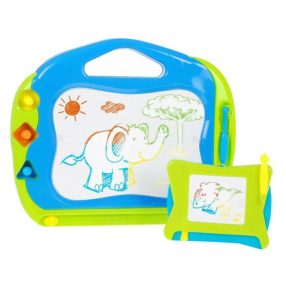   Zestaw 2 Znikopisy dla dzieci 3+ Kreatywna zabawka + Rysiki + Pieczątki + Kolorowe rysunki