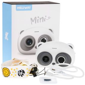   Aparat fotograficzny Panda dla dzieci 3+ Zdjęcia filmiki + edycja Zabawne rysunki