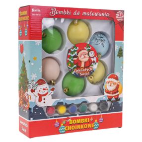 Bombki do malowania Na Choinkę