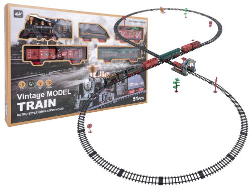 Kolejka z Funkcją Dymu Vintage