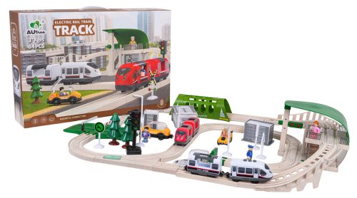 Kolejka Miasto z Funkcją Świateł i Dźwięku 80el.