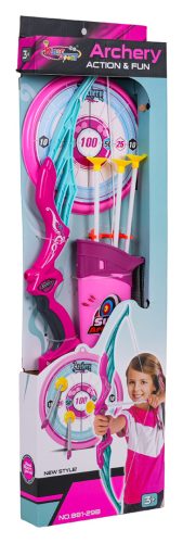 Zestaw Łucznika Różowy + Akcesoria