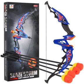   Łuk dla dzieci 8+ Zabawka sportowa Blaze Storm + 4 piankowe Strzały