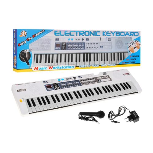 Synthetizer für Kinder (Weiß) 5+ - Spielzeug 
