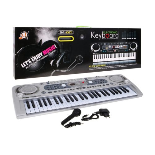 Synthesizer silber für Kinder ab 5 Jahren - Spielzeug 