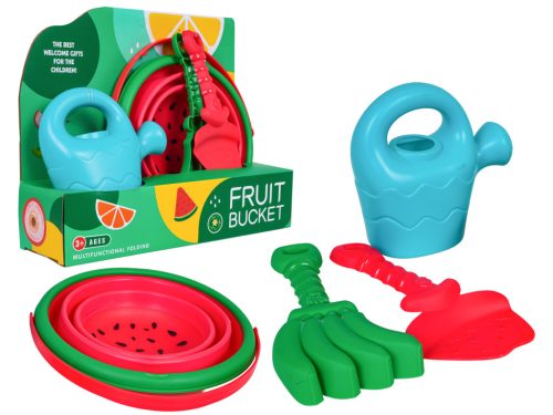 MEGA Zestaw Akcesoriów do Piasku + Składane Wiaderko