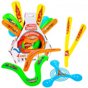   Zestaw Bumerangów 4w1 dla dzieci 3+ Zabawka sportowa rekreacyjna