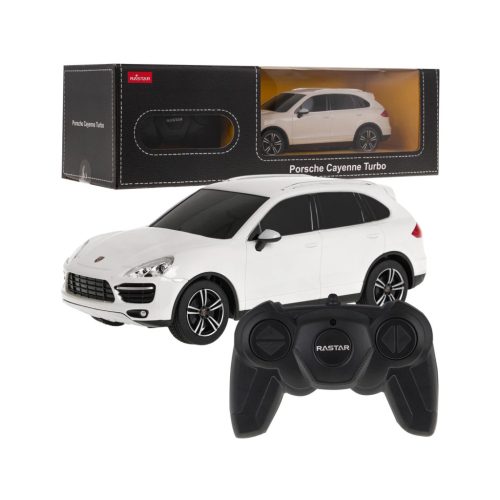  R/C 1:24 Porsche Cayenne Turbo - Weißer ferngesteuerter Kleinwagen