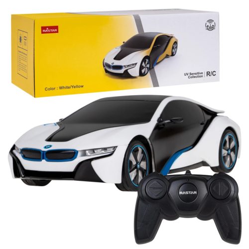 RASTAR 1:24 BMW i8 - Ferngesteuertes Auto mit Farbwechsel 