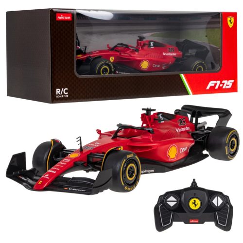 RASTAR 1:18 Ferrari F1 75 - Ferngesteuertes Auto 
