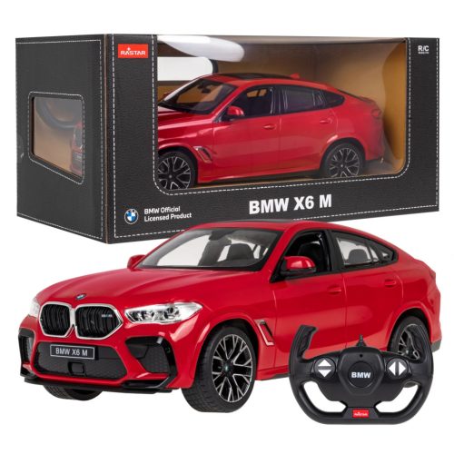 RASTAR 1:14 BMW X6 M - Roter ferngesteuerter Kleinwagen 