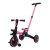 Happy Bike Dreirad 3in1 - Rosa/Schwarz