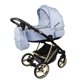 Sojan CAVAX Kinderwagen 3in1 - hellblau (textil)