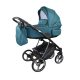 Sojan CAVAX kinderwagen 3in1 - Petrolbalu (chromrahmen)