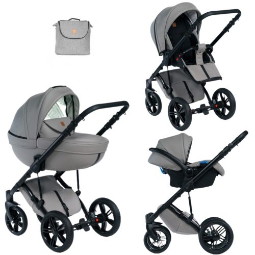 Dada Paradiso Max 500 Hellgrau 3in1 Multifunktions-Kinderwagen